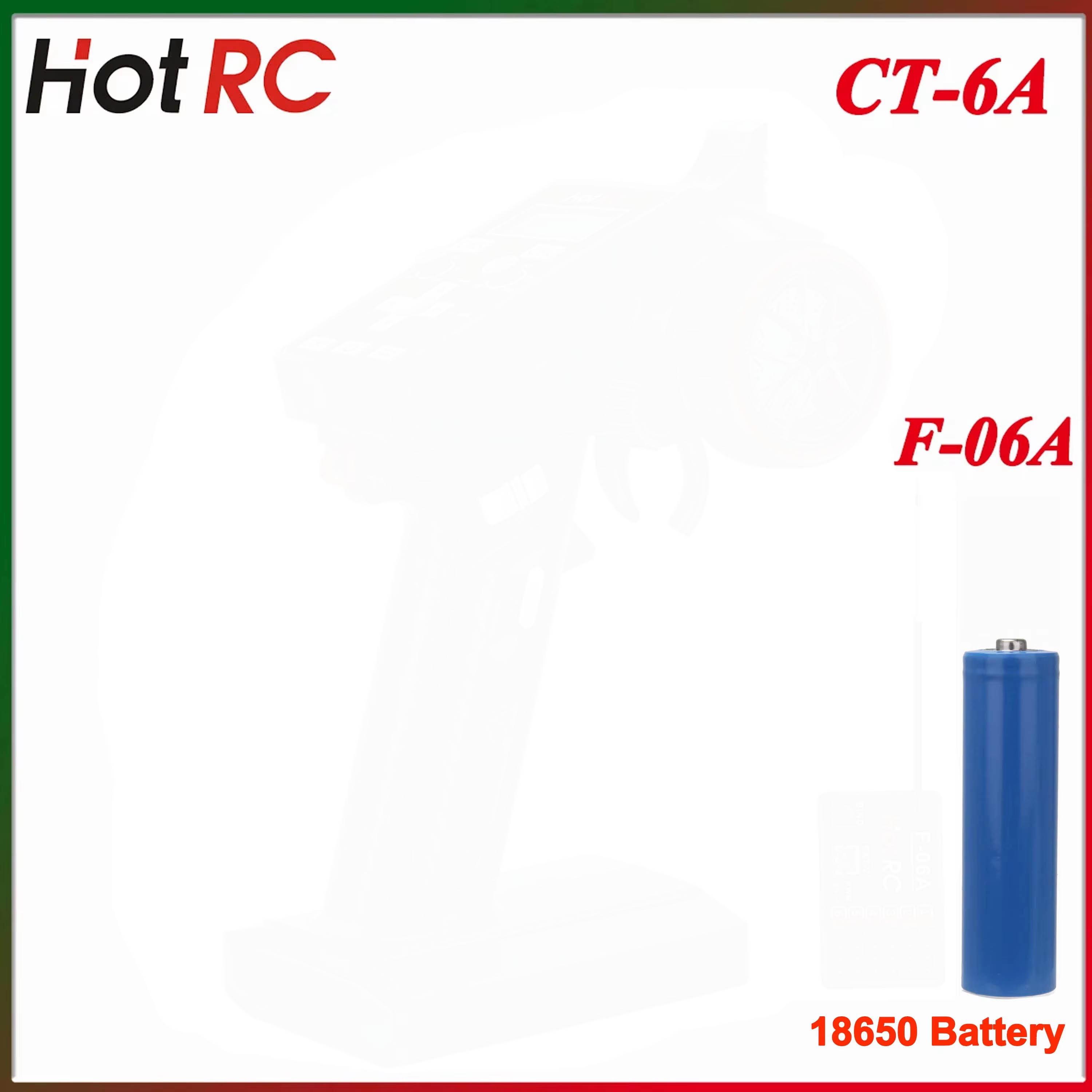 Drone And Car - HotRC CT-6A 2.4G 6CH 6 ช่องสัญญาณ
