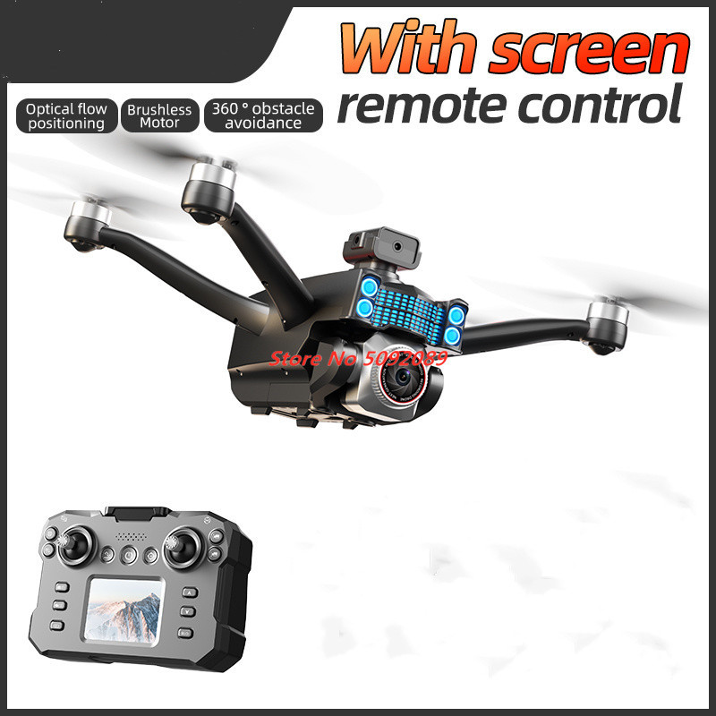 Drone Rc Fpv Manual - โดรนระดับมืออาชีพ กล้อง 8K HD มอเตอร์ไร้แปรงถ่าน ควบคุมผ่านหน้าจอ