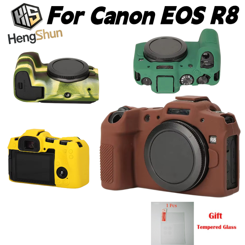Canon Camera Eos R8 - สำหรับกล้อง Canon EOS R8 เคสซิลิโคนนุ่มป้องกันตัวกล้อง กันฝุ่น