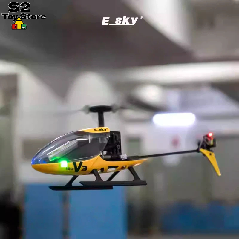 Drone Rc Team City - ESKY เฮลิคอปเตอร์บังคับวิทยุ 150V3 มินิโรเตอร์เดี่ยว รุ่นฝึกหัดสำหรับผู้เริ่มต้น ของเล่นสำหรับฝึกบินและเรียนรู้งานอดิเรก