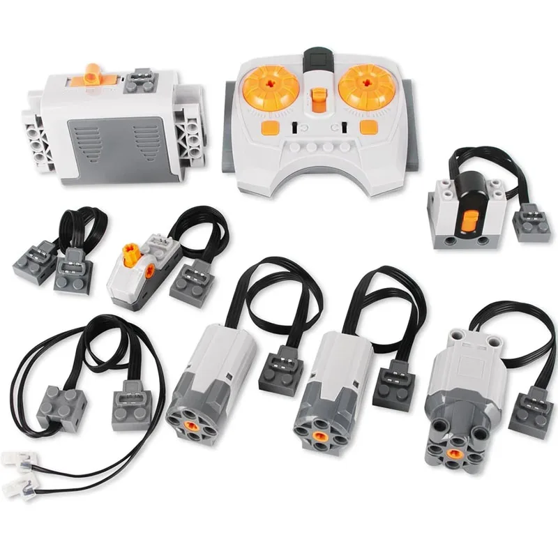 Drone Xl Rc - ชุดมอเตอร์เซอร์โว MOC Power Functions M/L/XL พร้อมรีโมทคอนโทรล