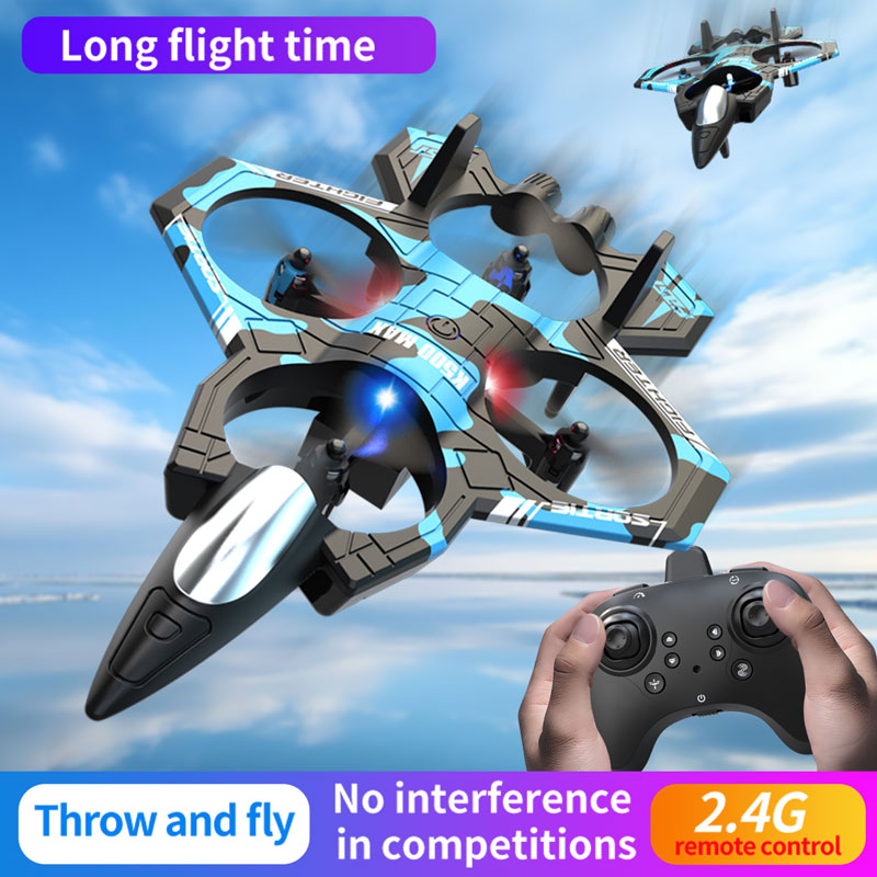 Drone Rc Fighter Jet - เครื่องบินบังคับวิทยุ JCMO K500MAX แบบเฮลิคอปเตอร์บินได้ รุ่น RC