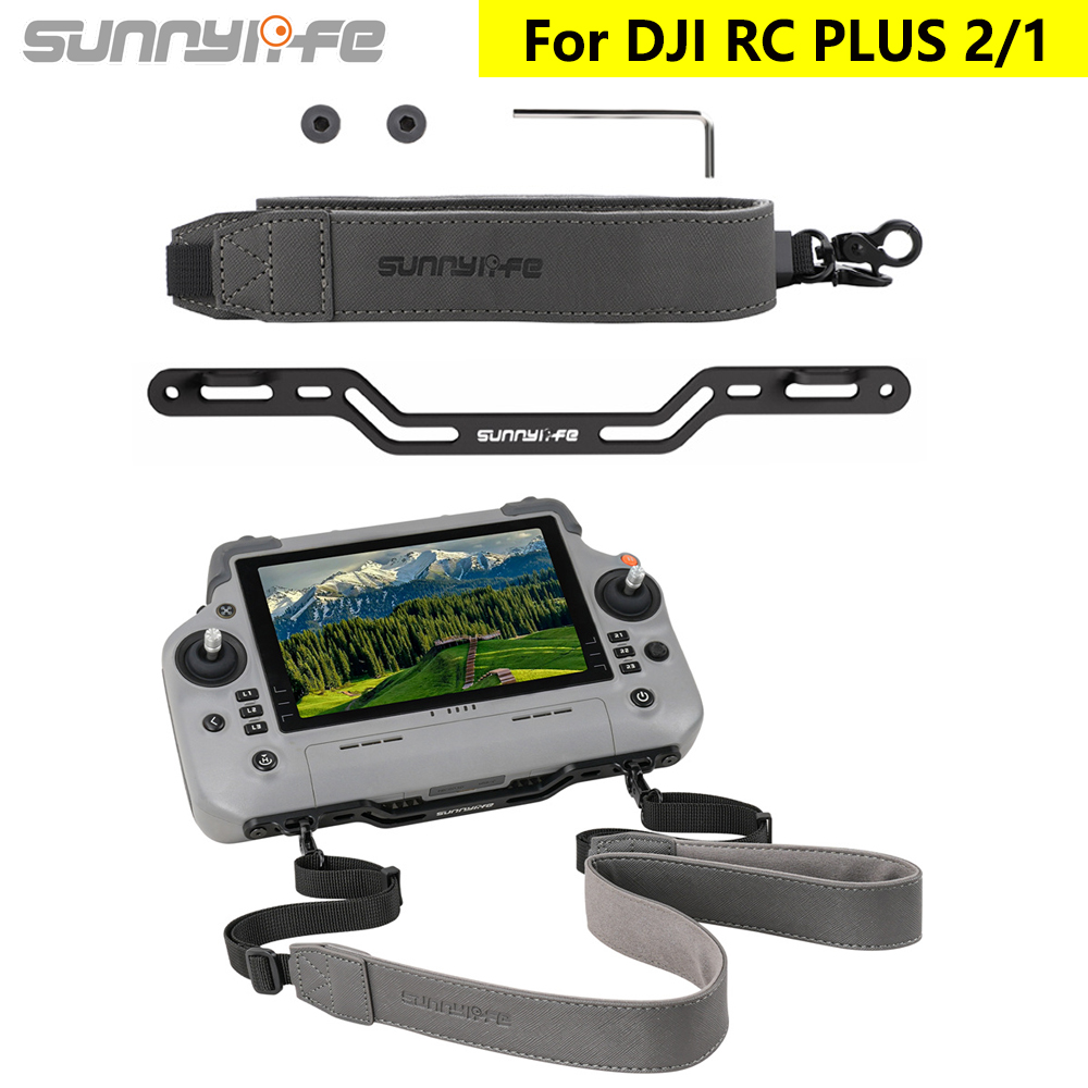 Drone Rc Lanyard - Sunnylife รีโมทคอนโทรลสายคล้องคอพร้อมคลิปตะขอสําหรับ DJI RC PLUS 2/1