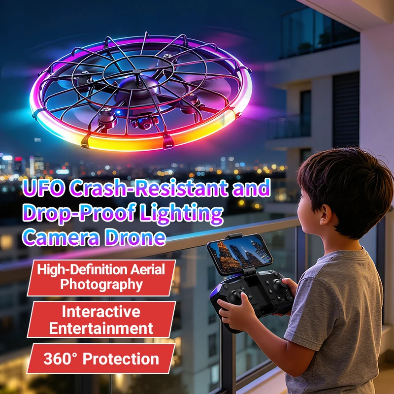 Drone Ae Rc - โดรน JJRC H145 UFO RC พร้อมเลนส์คู่