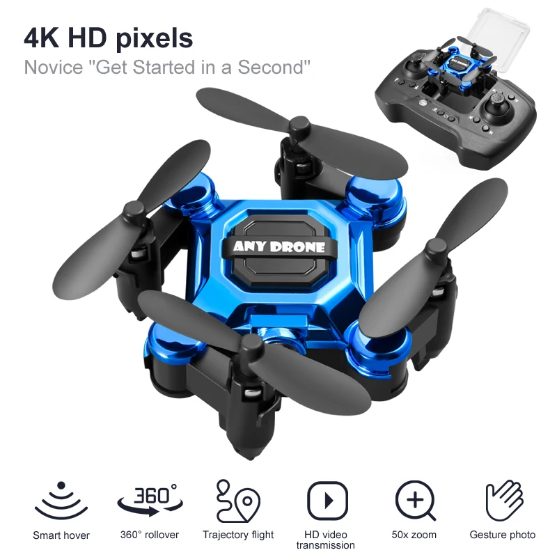 Drone Rc Team City - กล้อง 4K HD RC โดรน พับรีโมทคอนโทรล