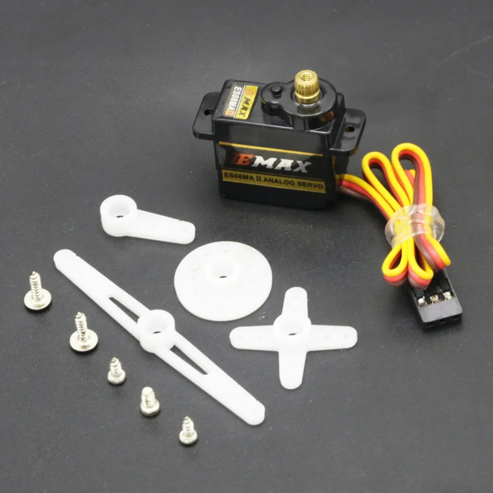 Drone And Car - EMAX ES08MA II มินิเซอร์โวเกียร์โลหะ 12g แรงบิด
