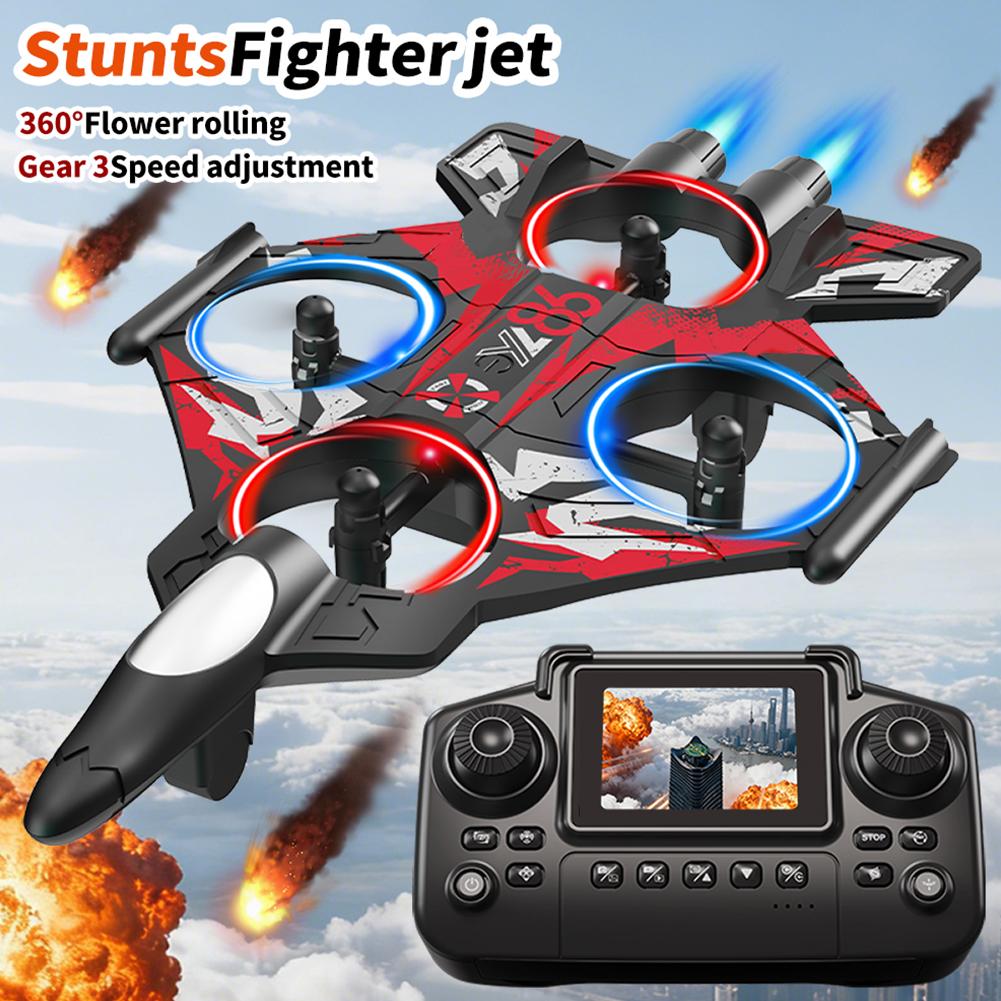 Drone Rc Fighter Jet - เครื่องบินบังคับวิทยุ 2.4G ทำจากโฟม EPP สำหรับการต่อสู้ บินได้