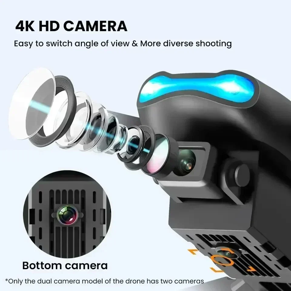 โดรนรุ่นใหม่ E99Pro RC 4K ระดั - Drone Ae Rc บทวิจารณ์และราคา