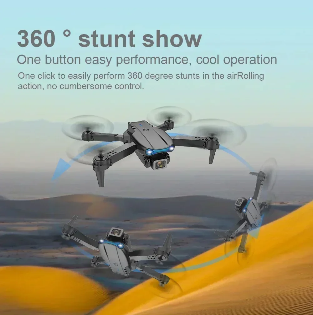 โดรนรุ่นใหม่ E99Pro RC 4K ระดั - Drone Ae Rc บทวิจารณ์และราคา