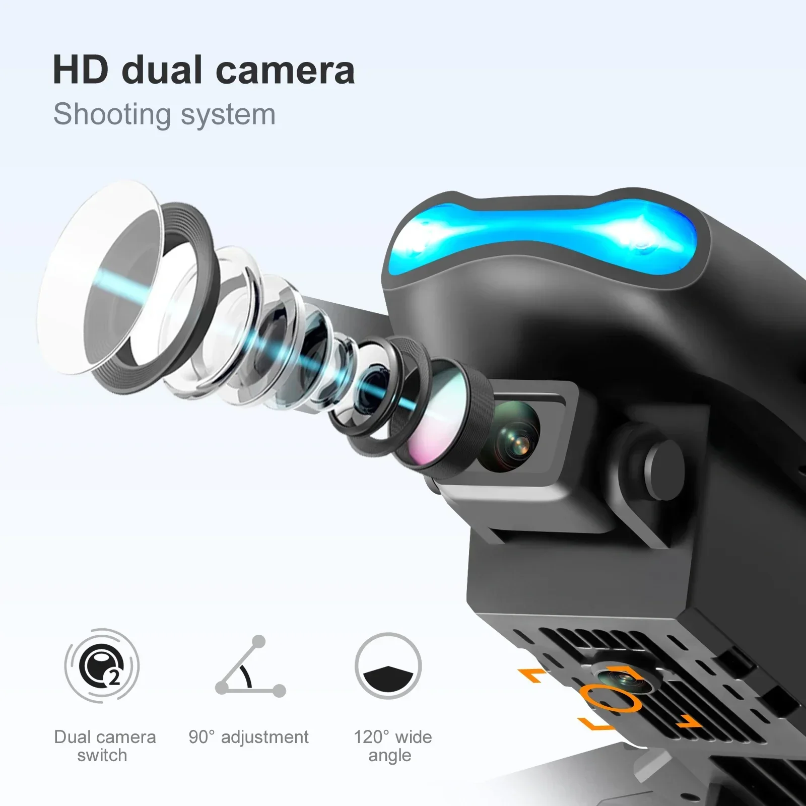 โดรนรุ่นใหม่ E99 Pro HD 4K กล้ - Drone Rc Team City บทวิจารณ์และราคา