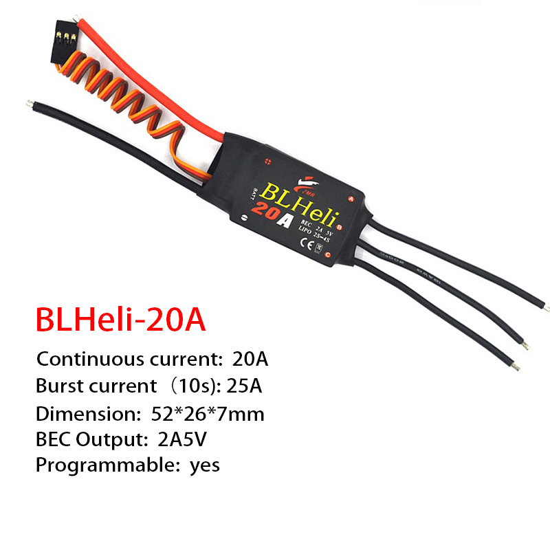 1-3 ชิ้น Brushless ESC BLHeli  - Drone Rc Controller บทวิจารณ์และราคา