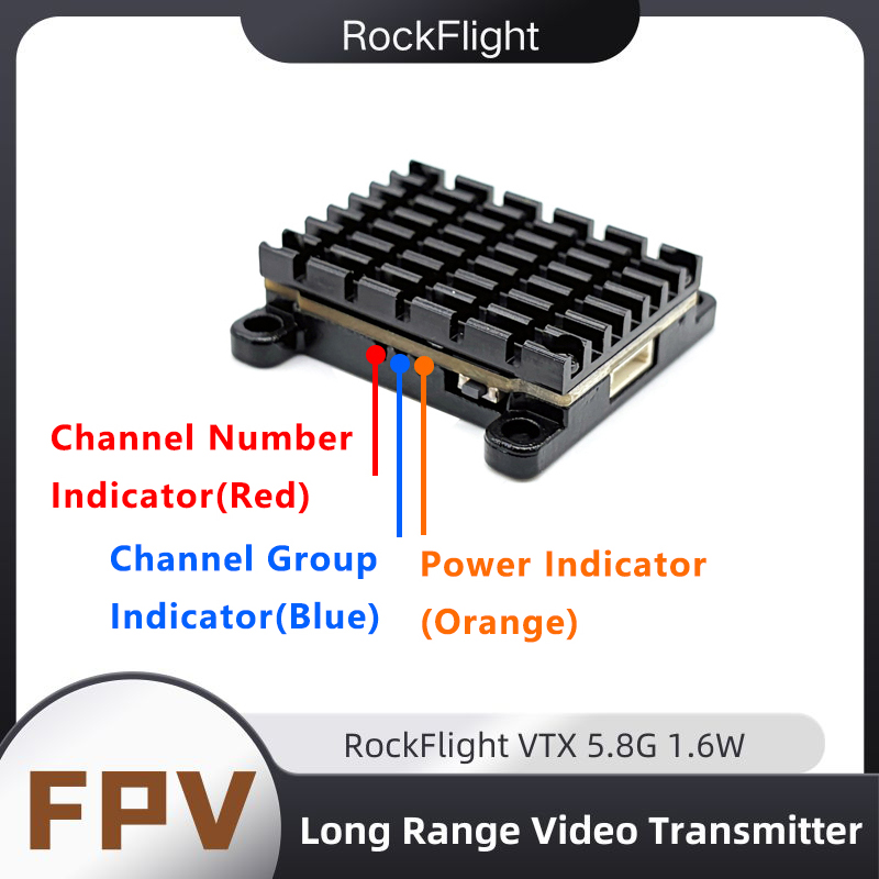 RockFlight TX663 VTX 5.8G 48CH - Drone Rc Controller บทวิจารณ์และราคา