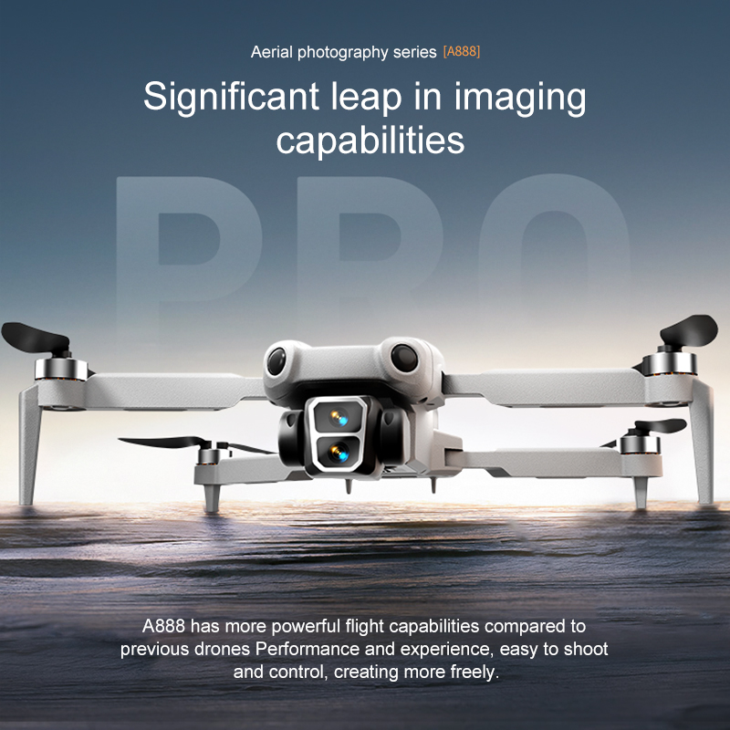 โดรน GPS แบบพับได้ รุ่น A888 ค - Drone Rc Foldable บทวิจารณ์และราคา