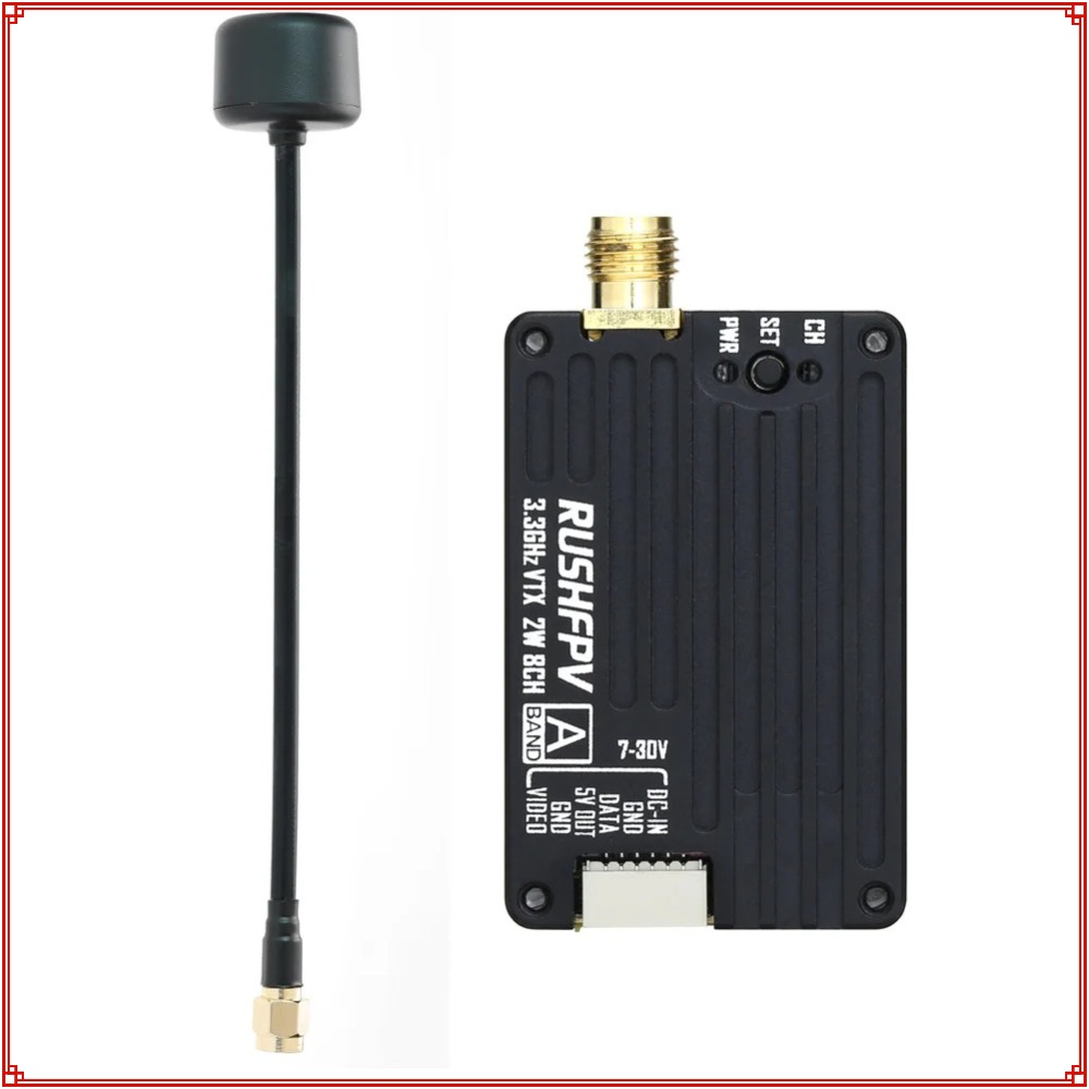 2026 ใหม่ RUSHFPV 3.3G 2W VTX  - Drone Rc Controller And Receiver บทวิจารณ์และราคา
