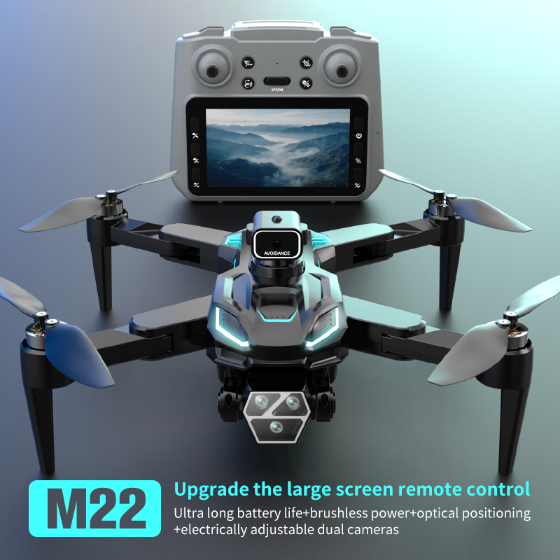 โดรนพับได้ Original M22 GPS พร - Drone Rc Foldable บทวิจารณ์และราคา
