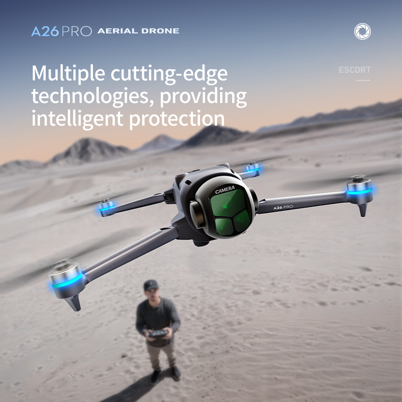 โดรนถ่ายภาพทางอากาศ A26Pro รุ่ - Drone Rc Foldable บทวิจารณ์และราคา