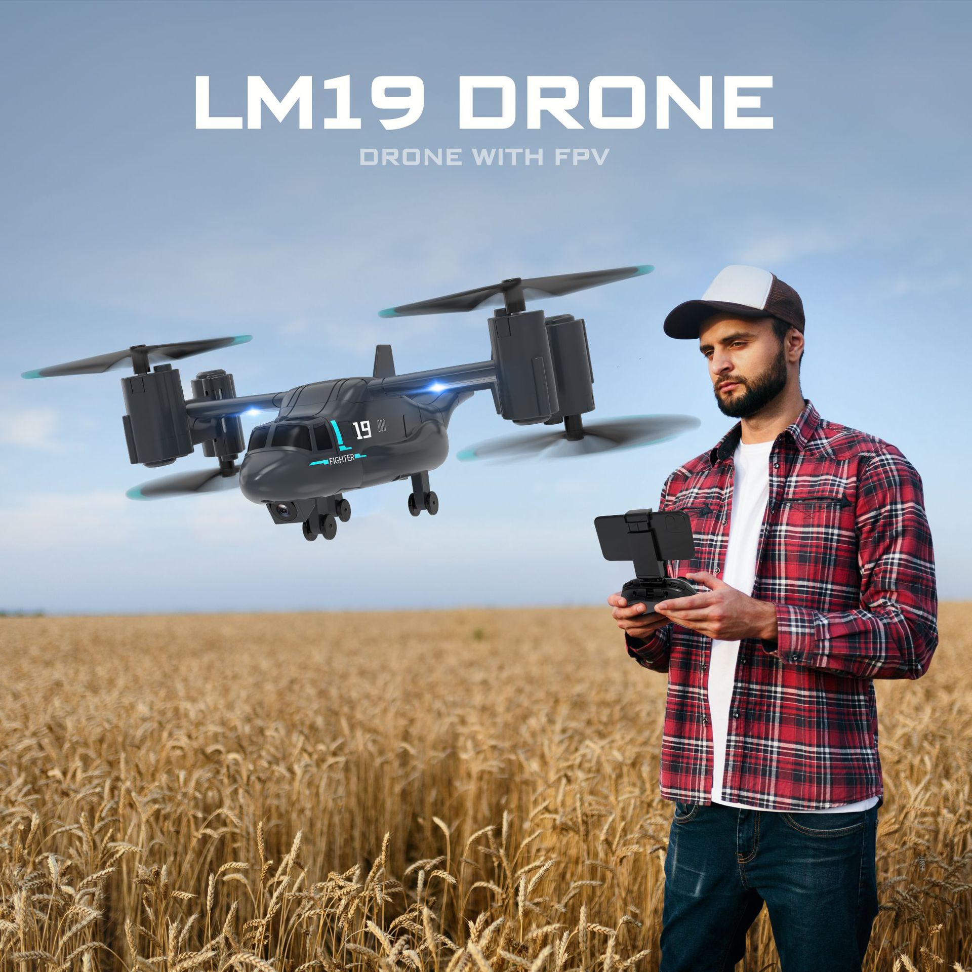 JJRC LM19 เฮลิคอปเตอร์บังคับวิ - Drone Rc Fpv Manual บทวิจารณ์และราคา