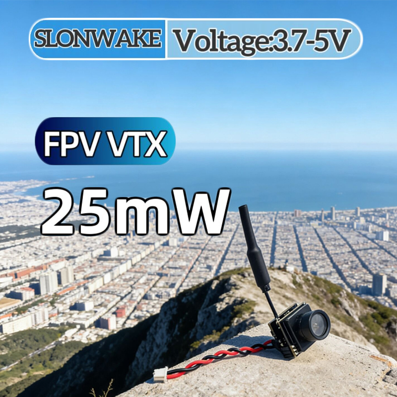 SLONWAKE FPV 25mW เครื่องส่งสั - Drone Rc Controller And Receiver บทวิจารณ์และราคา