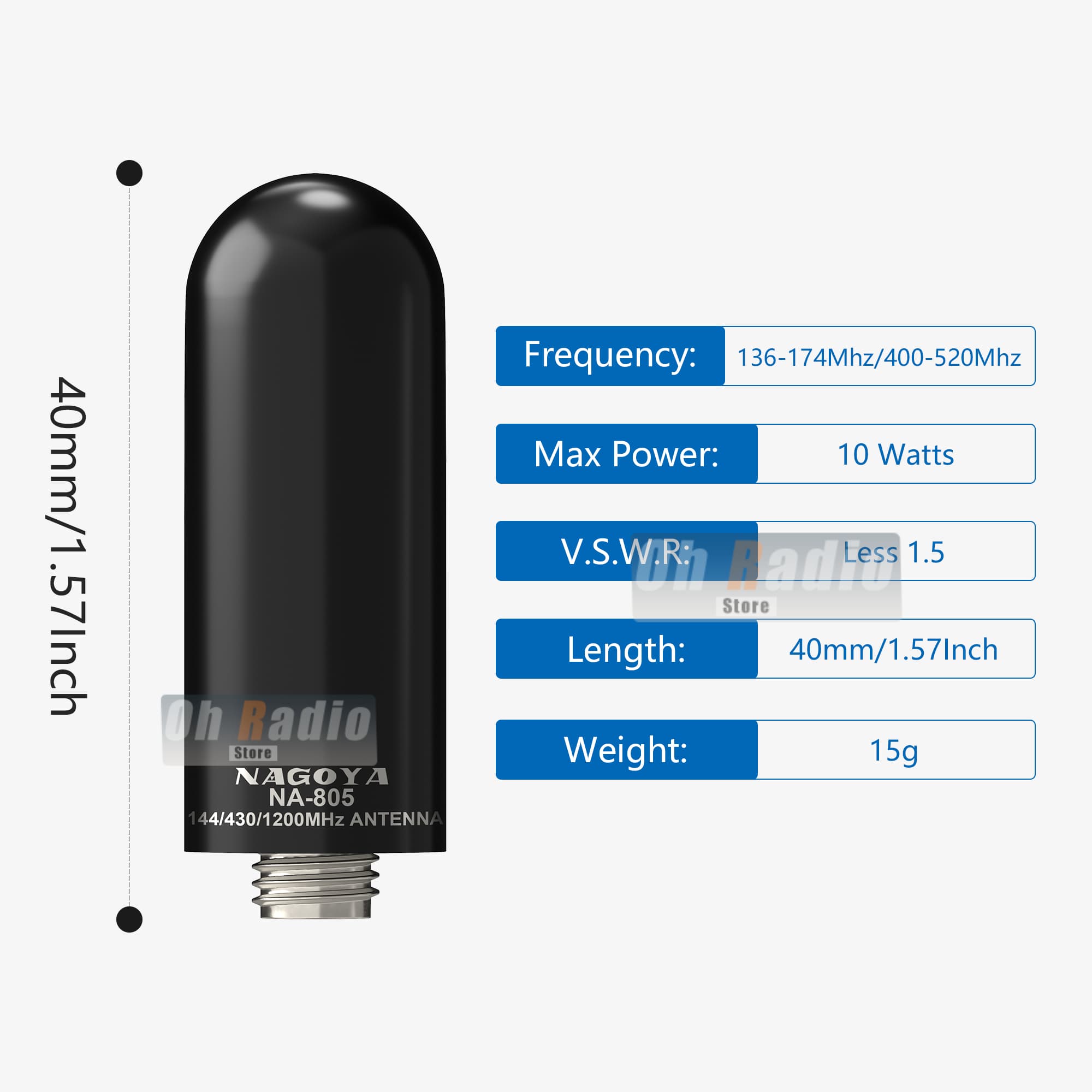 เสาอากาศ NA-805 แบบ SMA-Female - Drone And Car บทวิจารณ์และราคา