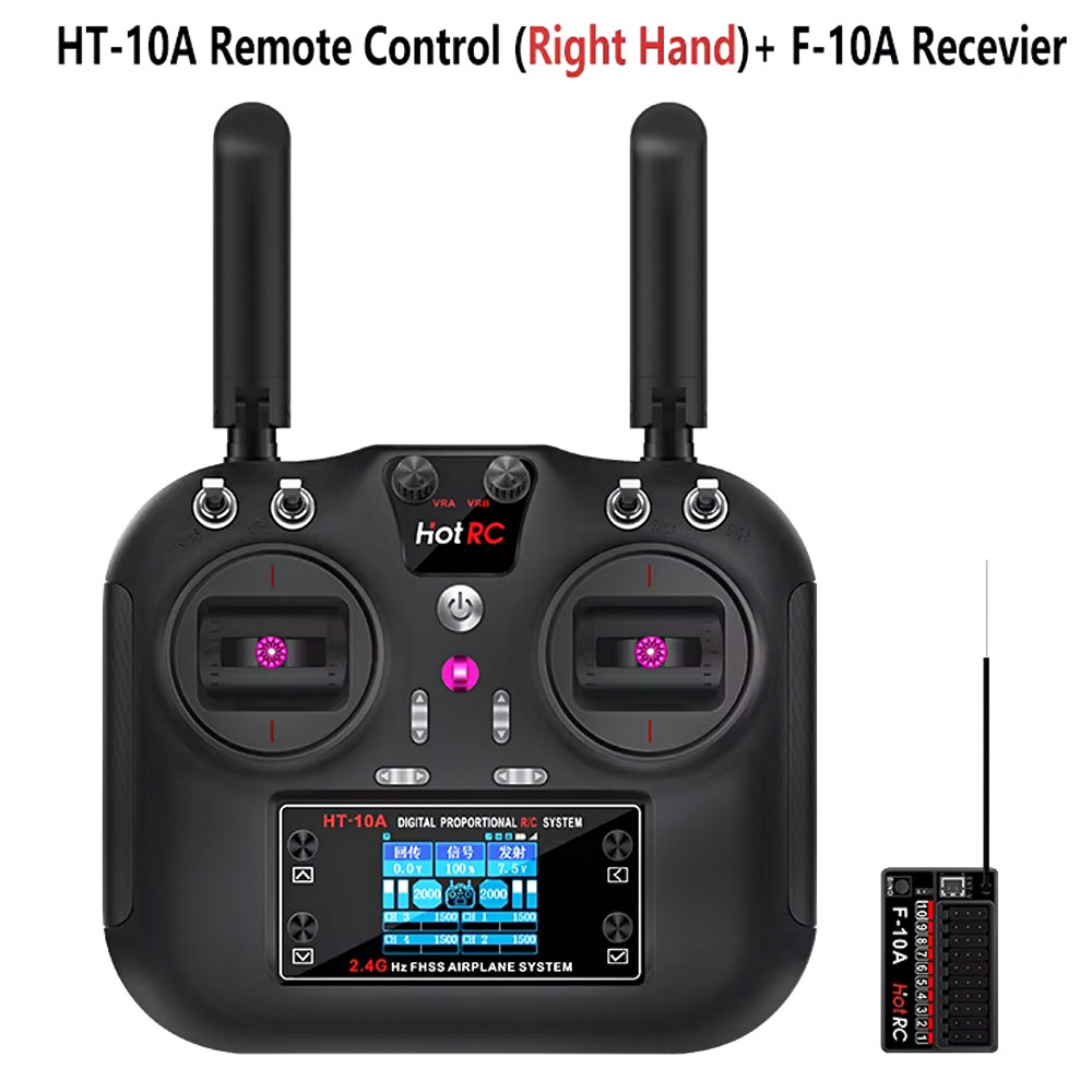 Hotrc HT-10A 2.4G 10CH เครื่อง - Drone And Car บทวิจารณ์และราคา