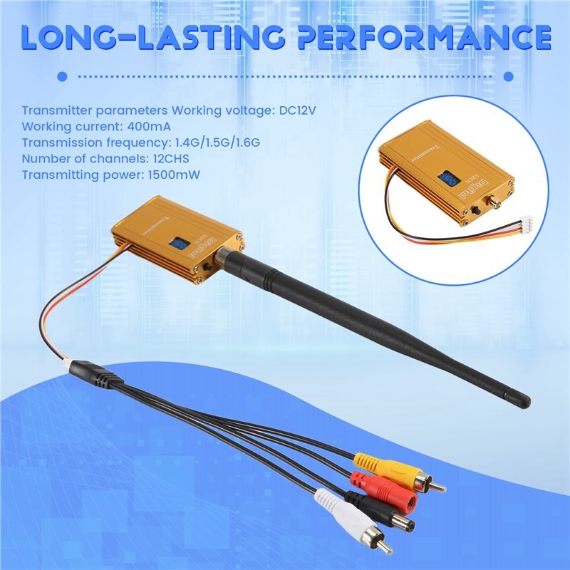 A48U 1.5G 1.5W FPV VTX 12CH 15 - Rc Transmitter บทวิจารณ์และราคา