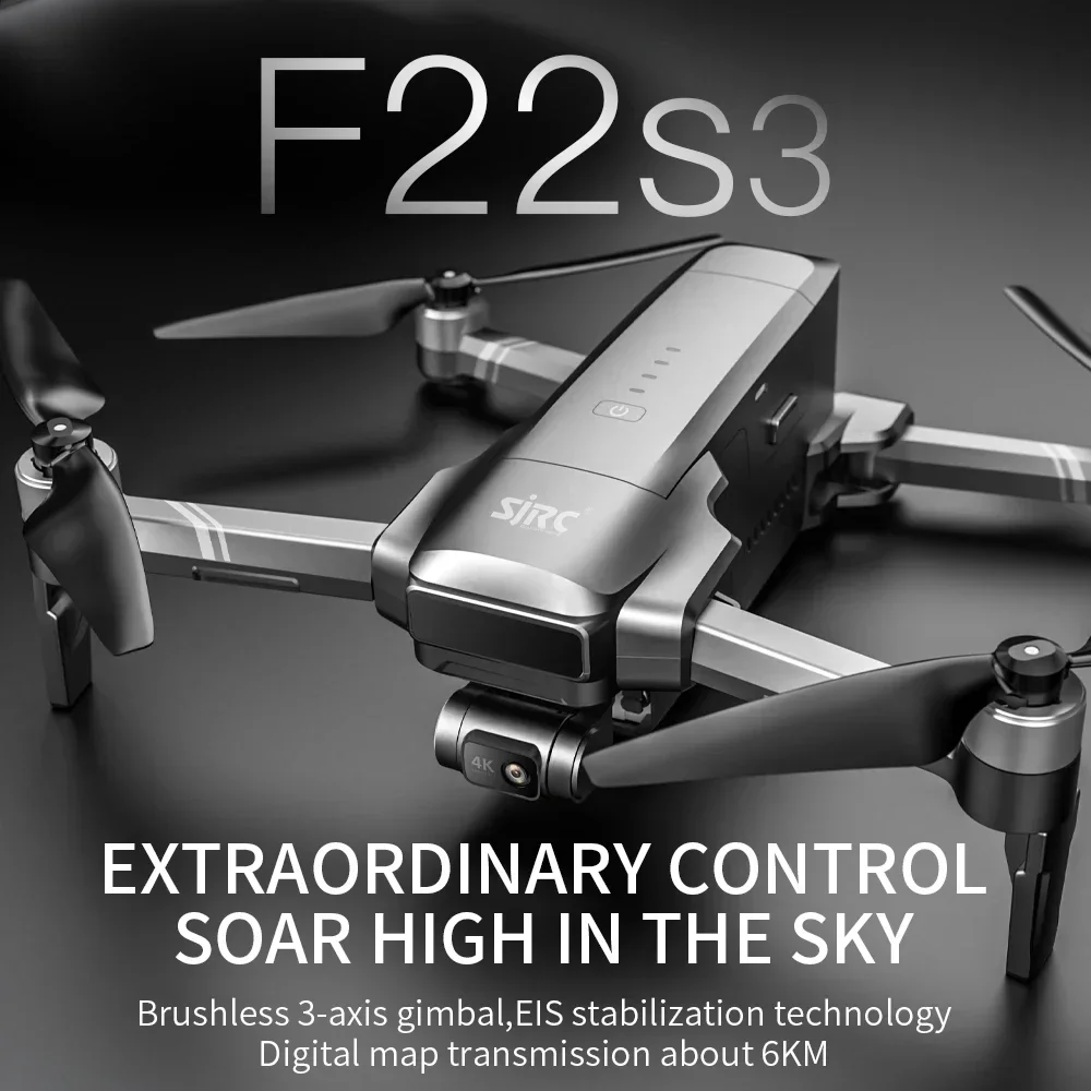 โดรน SJRC F22 S3 pro พับได้สำห - Drone Ae Rc บทวิจารณ์และราคา