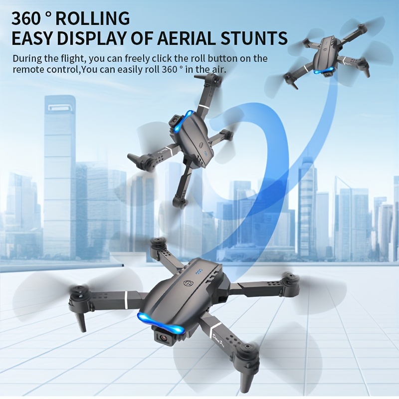 โดรนพับได้รุ่น E99 PRO MAX พร้ - Drone Rc Team City บทวิจารณ์และราคา