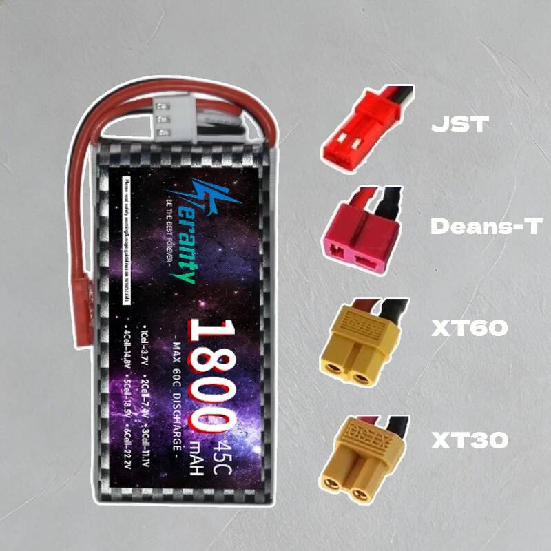 TERANTY 2S 3S 4S 1800mAh แบตเต - Drone Rc Car บทวิจารณ์และราคา