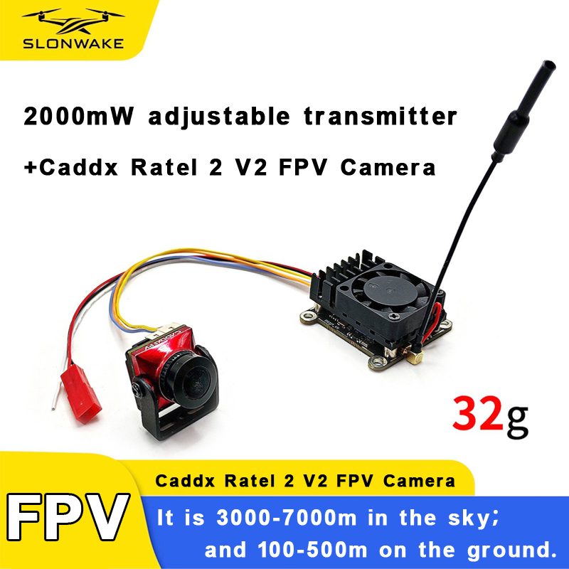 เครื่องส่งสัญญาณไร้สาย FPV ระย - Caddx Fpv Camera บทวิจารณ์และราคา
