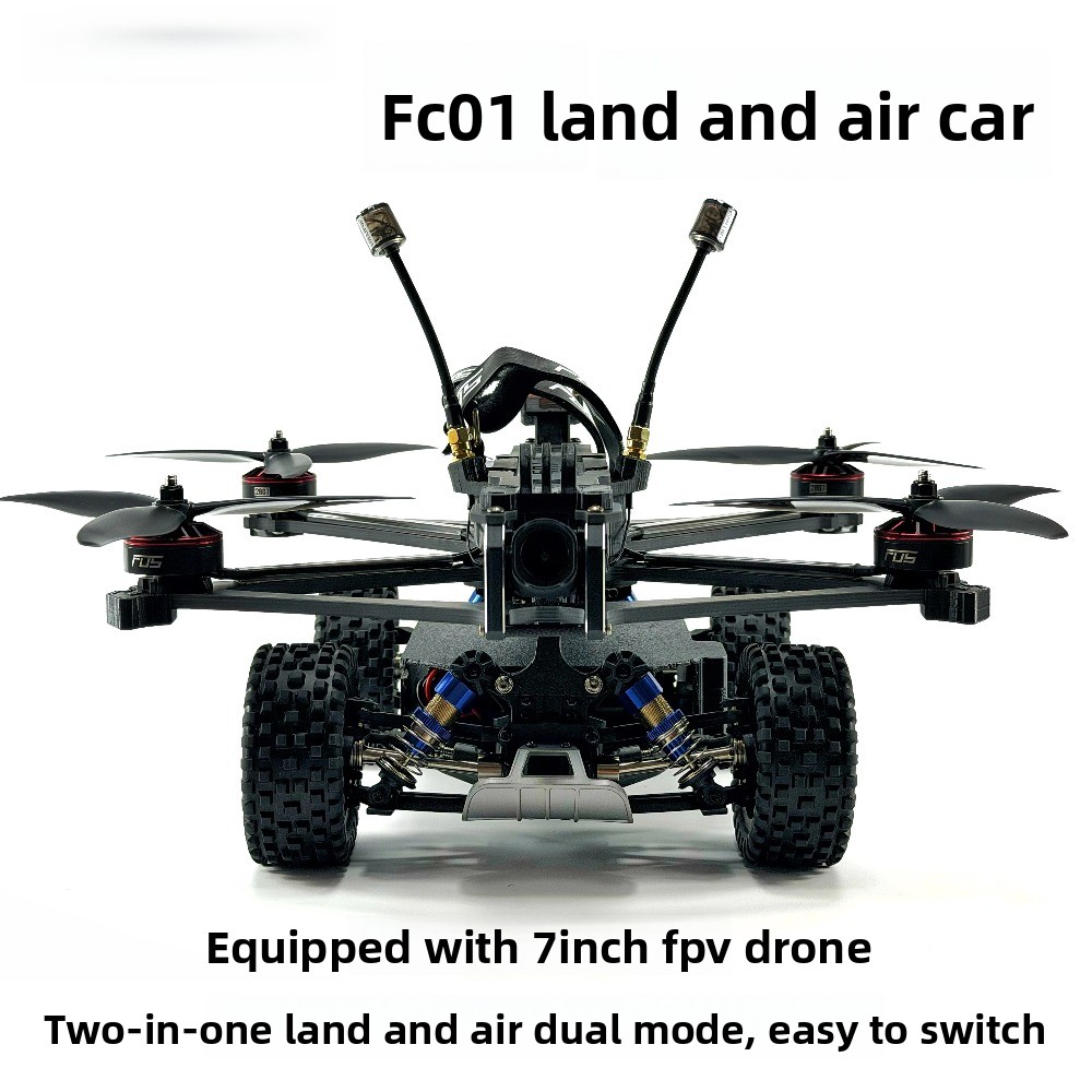 รถโดรน FPV ขนาด 7 นิ้ว แบบสะเท - Drone Rc Car Hybrid บทวิจารณ์และราคา