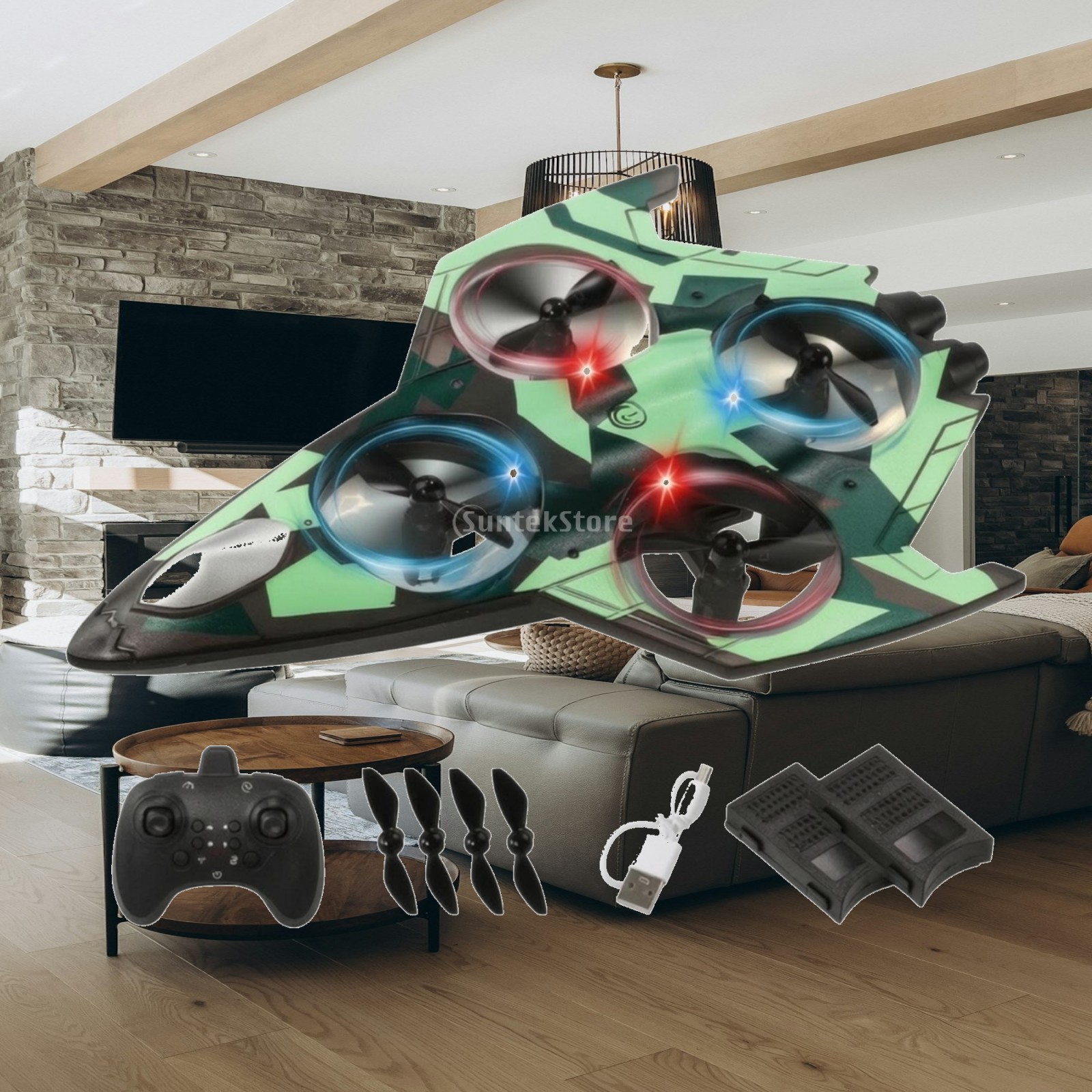 โดรนเครื่องบินรบ RC น้ำหนักเบา - Drone Rc Fighter Jet บทวิจารณ์และราคา