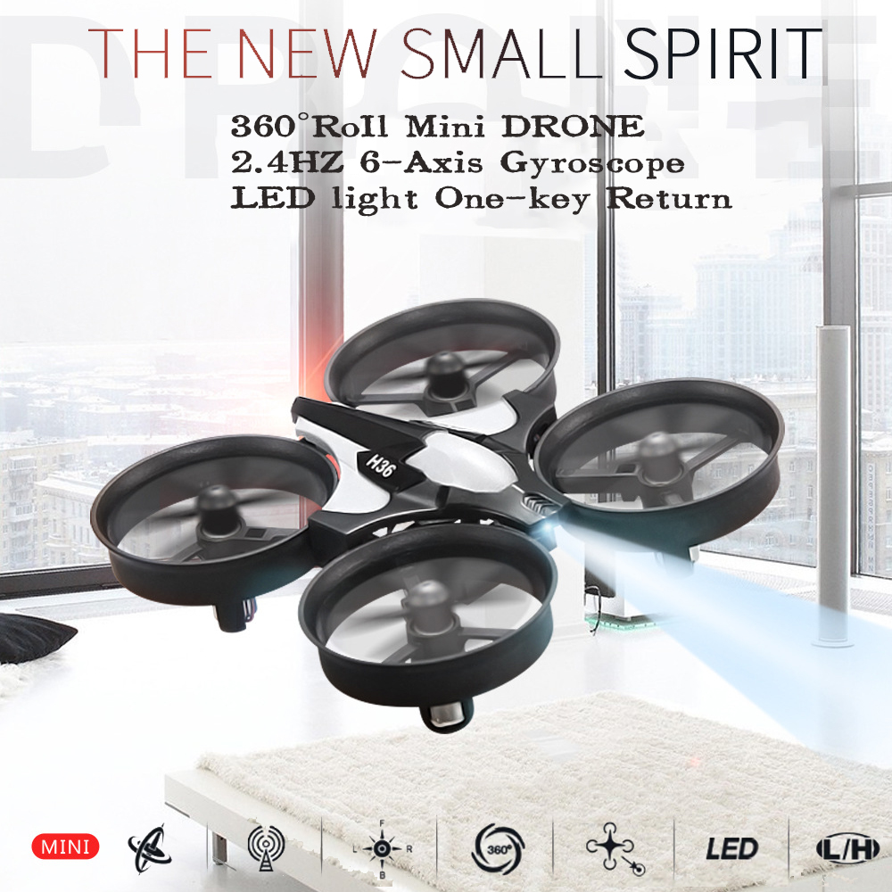 โดรนจิ๋ว JJRC H36 2.4G 6 แกน โ - Drone Ae Rc บทวิจารณ์และราคา