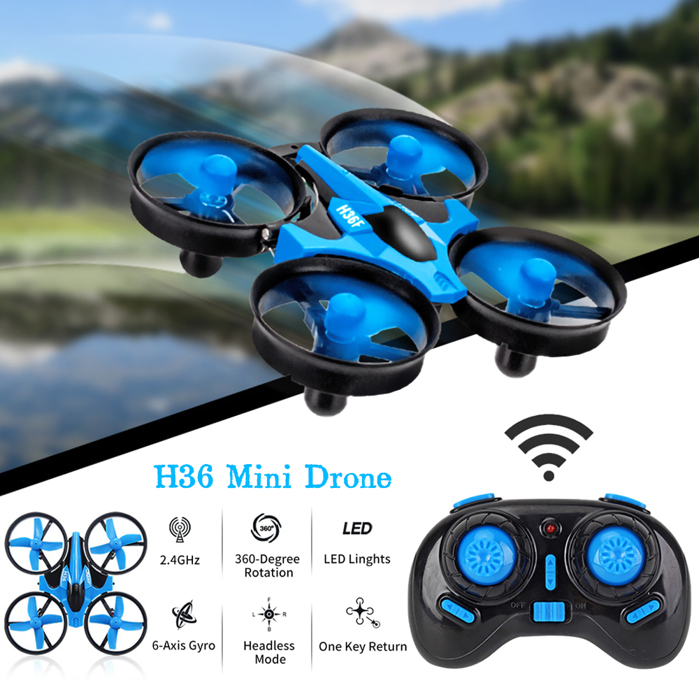 โดรนจิ๋ว JJRC H36 2.4G 6 แกน โ - Drone Ae Rc บทวิจารณ์และราคา