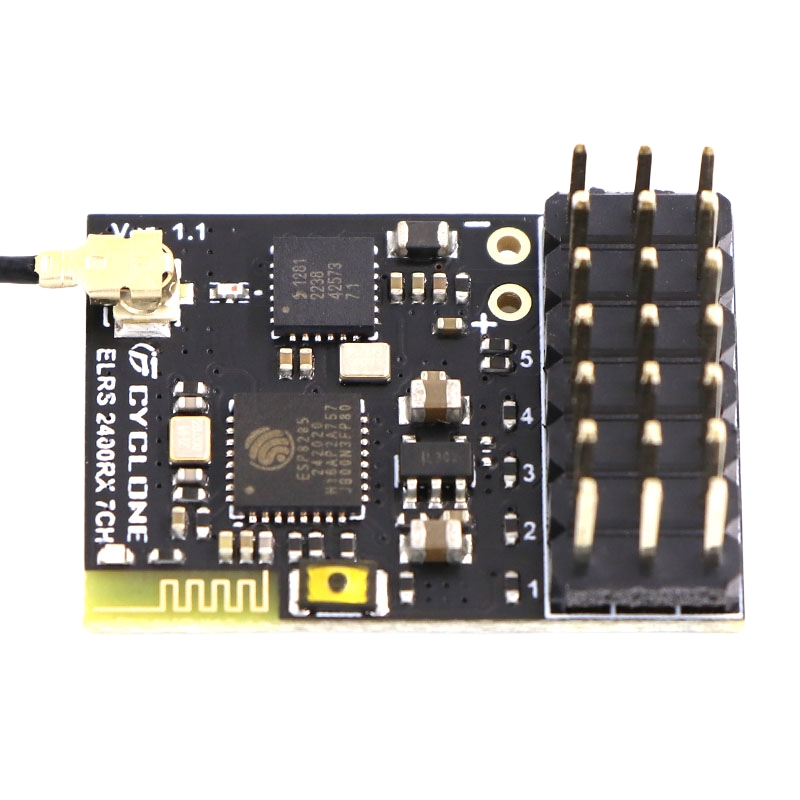 Elrs 2.4G PWM ตัวรับสัญญาณ7CH  - Drone Rc Controller And Receiver บทวิจารณ์และราคา