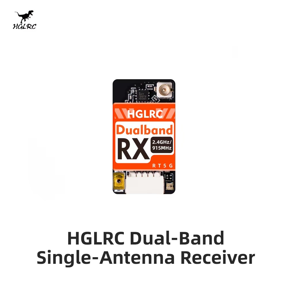 HGLRC ตัวรับสัญญาณแบบเสาอากาศเ - Drone Rc Controller And Receiver บทวิจารณ์และราคา