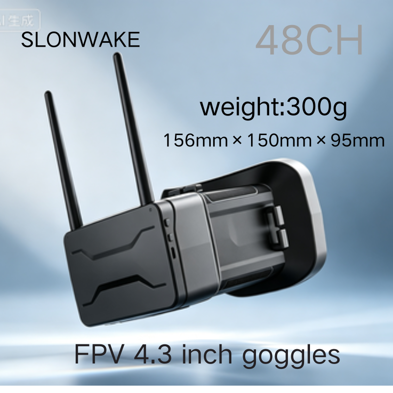 แว่นตา FPV 5.8G หน้าจอ 4.3 นิ้ - Fpv Antenna Receiver บทวิจารณ์และราคา
