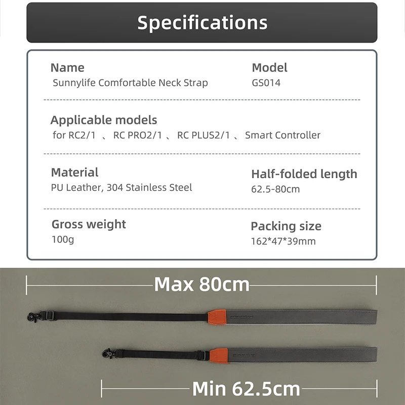 สายคล้องคอสำหรับ DJI RC/RC 2/  - Drone Rc Lanyard บทวิจารณ์และราคา