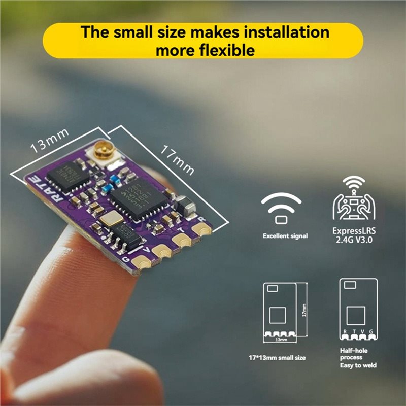 ตัวรับสัญญาณ Nano รุ่น Excelle - Fpv Antenna Receiver บทวิจารณ์และราคา