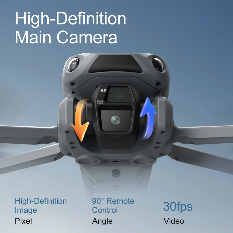 โดรนรุ่นใหม่ LF682 กล้องคู่ 8K - Drone Rc Foldable บทวิจารณ์และราคา