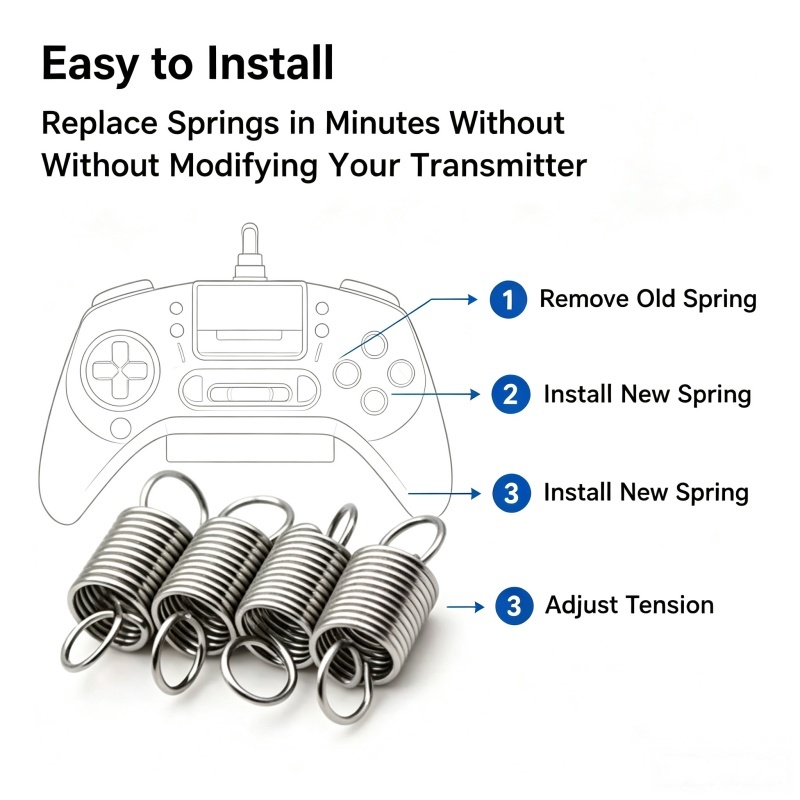 ชุดสปริงสำหรับเครื่องส่งสัญญาณ - Rc Transmitter บทวิจารณ์และราคา